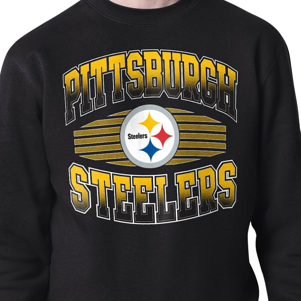 Pittsburgh Steelers Starter Team Grit Graphic Fleece Pullover Sweatshirt | NFL Discount