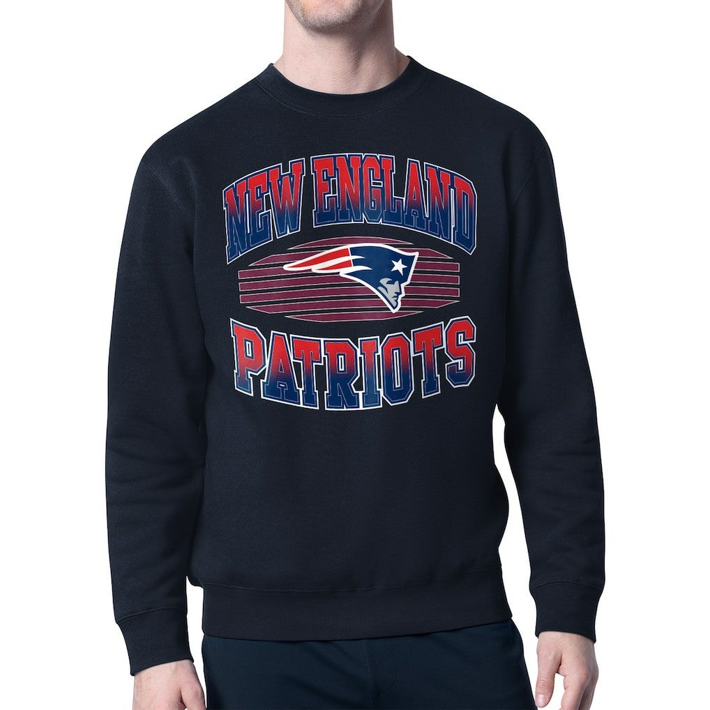 New England Patriots Starter Team Grit Graphic Fleece Pullover Sweatshirt | NFL Hot