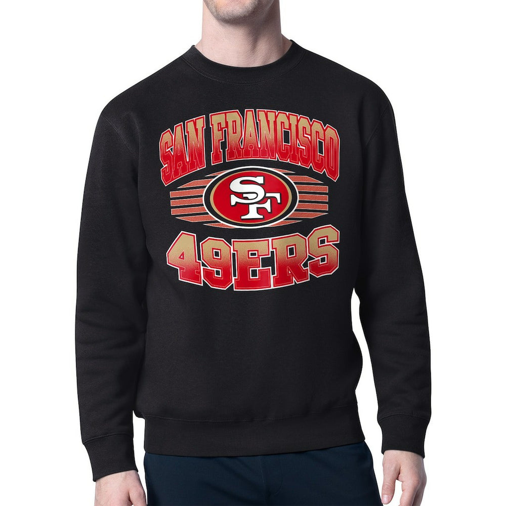 San Francisco 49ers Starter Team Grit Graphic Fleece Pullover Sweatshirt | NFL Near me
