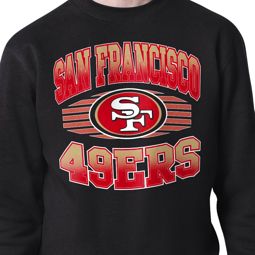San Francisco 49ers Starter Team Grit Graphic Fleece Pullover Sweatshirt | NFL Near me