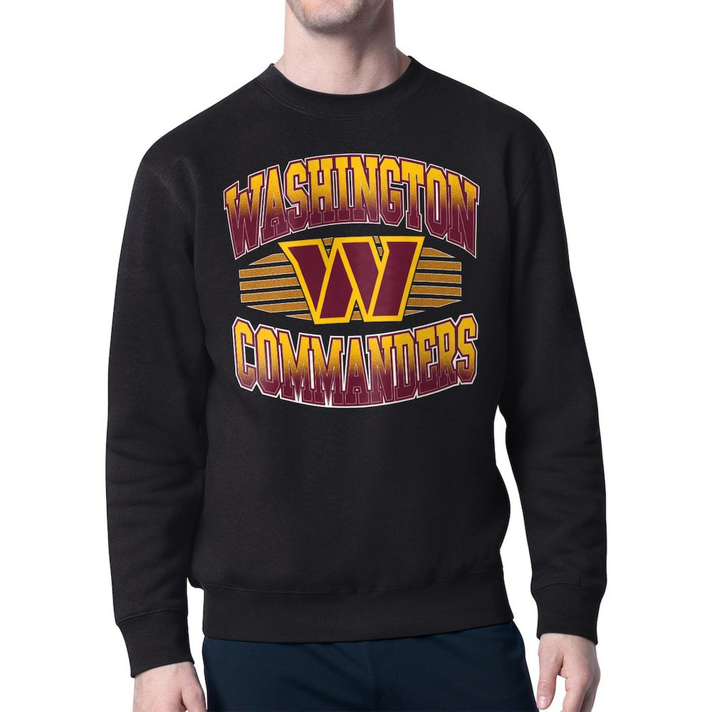 Washington Commanders Starter Team Grit Graphic Fleece Pullover Sweatshirt | NFL Outlet