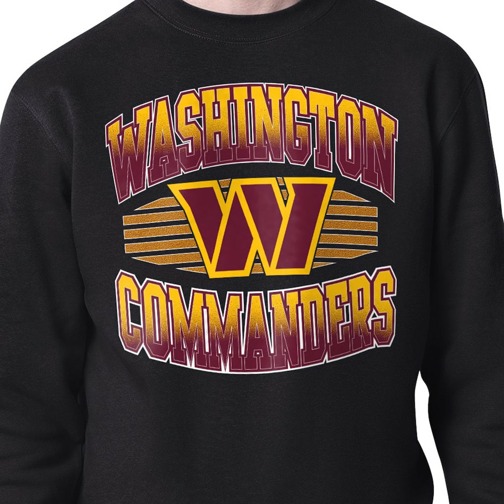 Washington Commanders Starter Team Grit Graphic Fleece Pullover Sweatshirt | NFL Outlet