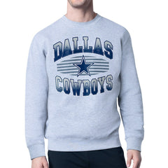 Dallas Cowboys Starter Team Grit Graphic Fleece Pullover Sweatshirt | NFL Discount