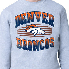 Denver Broncos Starter Team Grit Graphic Fleece Pullover Sweatshirt | NFL US