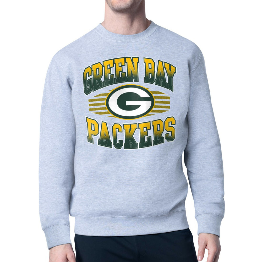 Green Bay Packers Starter Team Grit Graphic Fleece Pullover Sweatshirt | NFL Hot