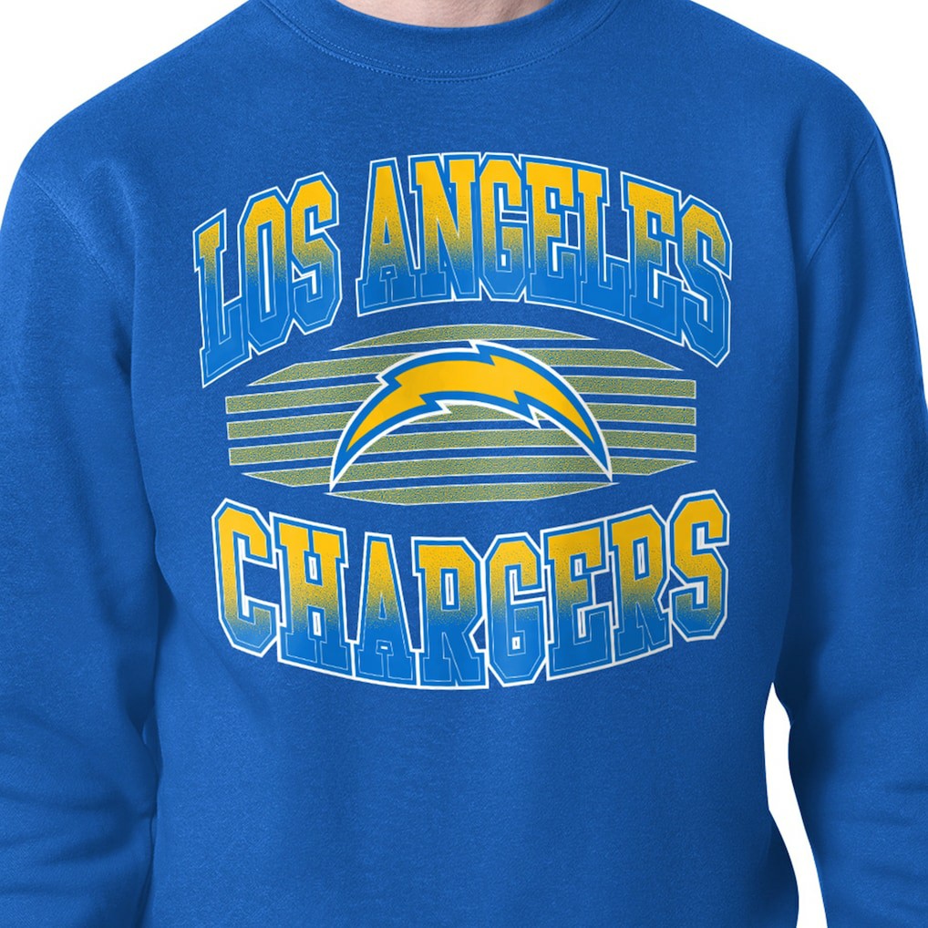 Los Angeles Chargers Starter Team Grit Graphic Fleece Pullover Sweatshirt | NFL US