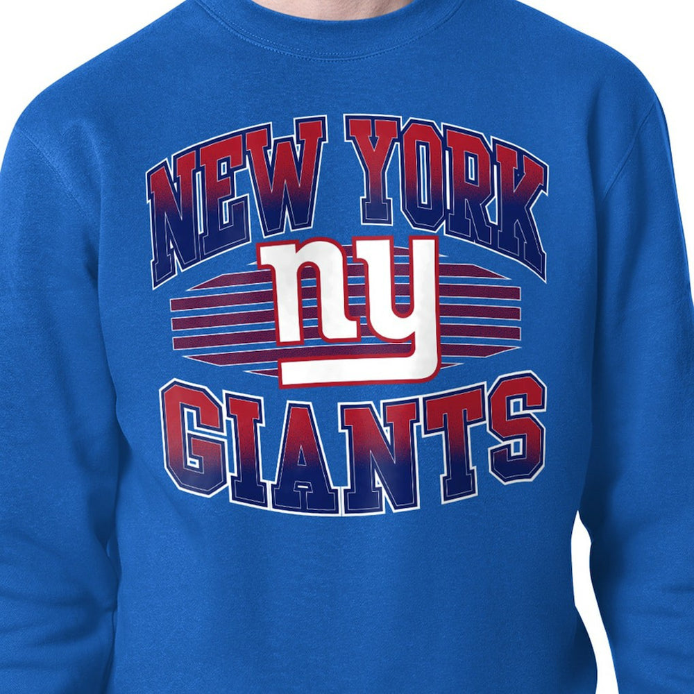 New York Giants Starter Team Grit Graphic Fleece Pullover Sweatshirt | NFL US