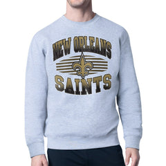 New Orleans Saints Starter Team Grit Graphic Fleece Pullover Sweatshirt | NFL New