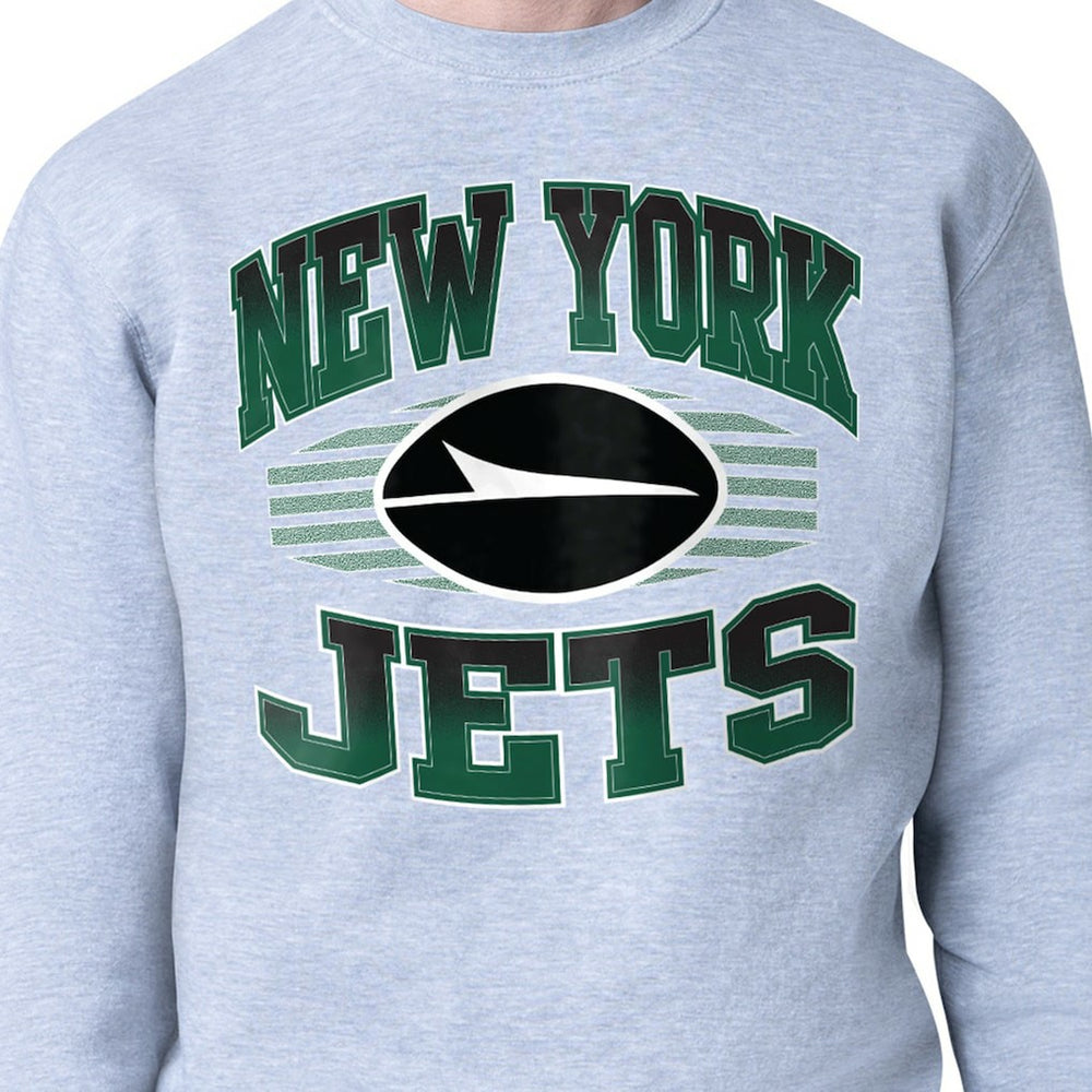 New York Jets Starter Team Grit Graphic Fleece Pullover Sweatshirt | NFL New