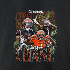 Cincinnati Bengals Ja'Marr Chase  Notorious Graphic T-Shirt | NFL Online
