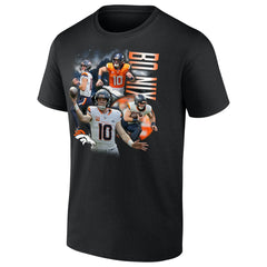 Denver Broncos Bo Nix  Notorious Graphic T-Shirt | NFL Hot