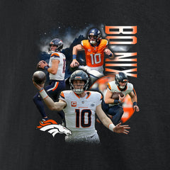 Denver Broncos Bo Nix  Notorious Graphic T-Shirt | NFL Hot