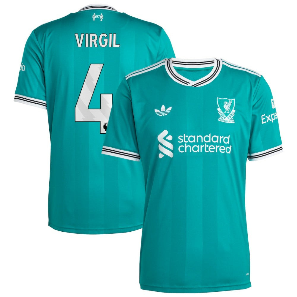 Virgil van Dijk Liverpool 2025/26 Third Replica Player Jersey