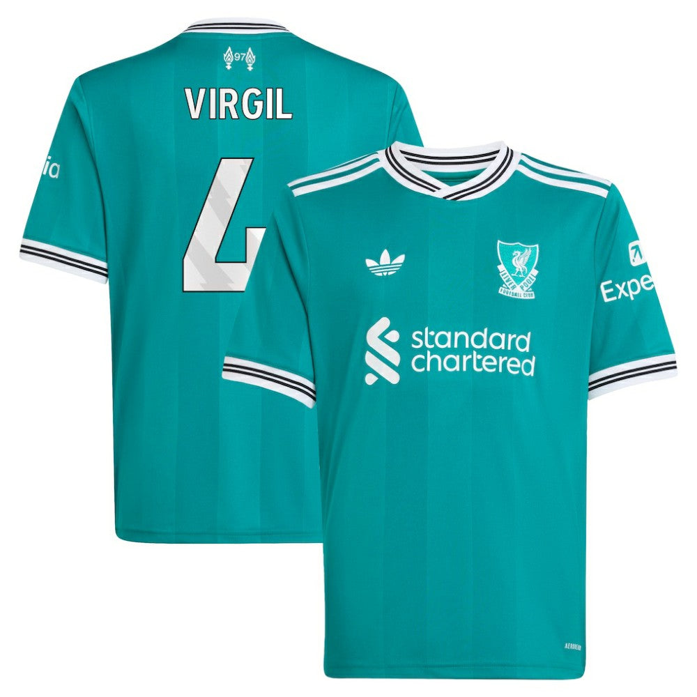 Virgil van Dijk Liverpool Youth 2025/26 Third Replica Player Jersey