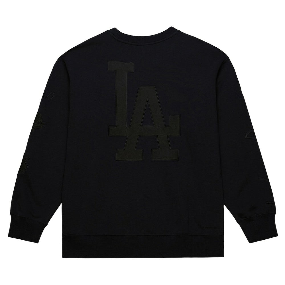Los Angeles Dodgers Mitchell & Ness Phantom Fleece Crewneck Sweatshirt - MLB Sweatshirts