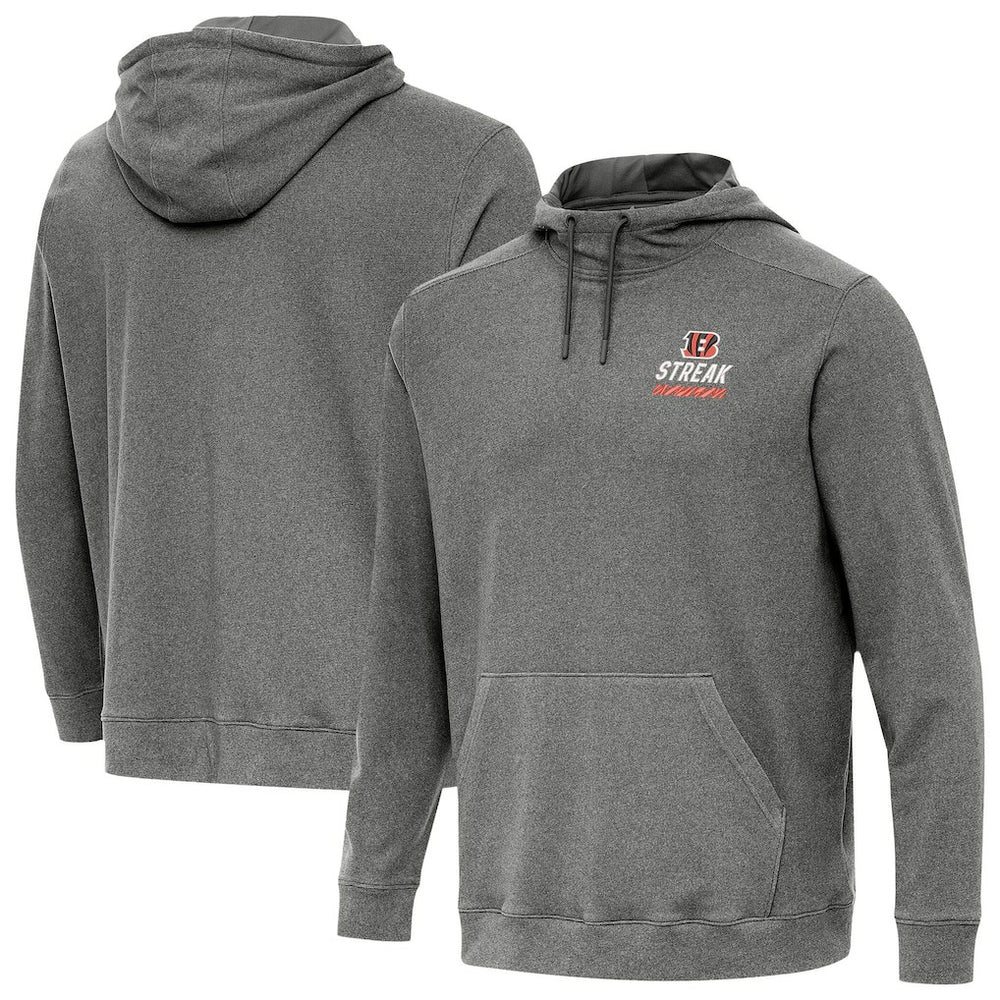 Cincinnati Bengals Antigua Streak Cloud Pullover Hoodie | NFL On sale