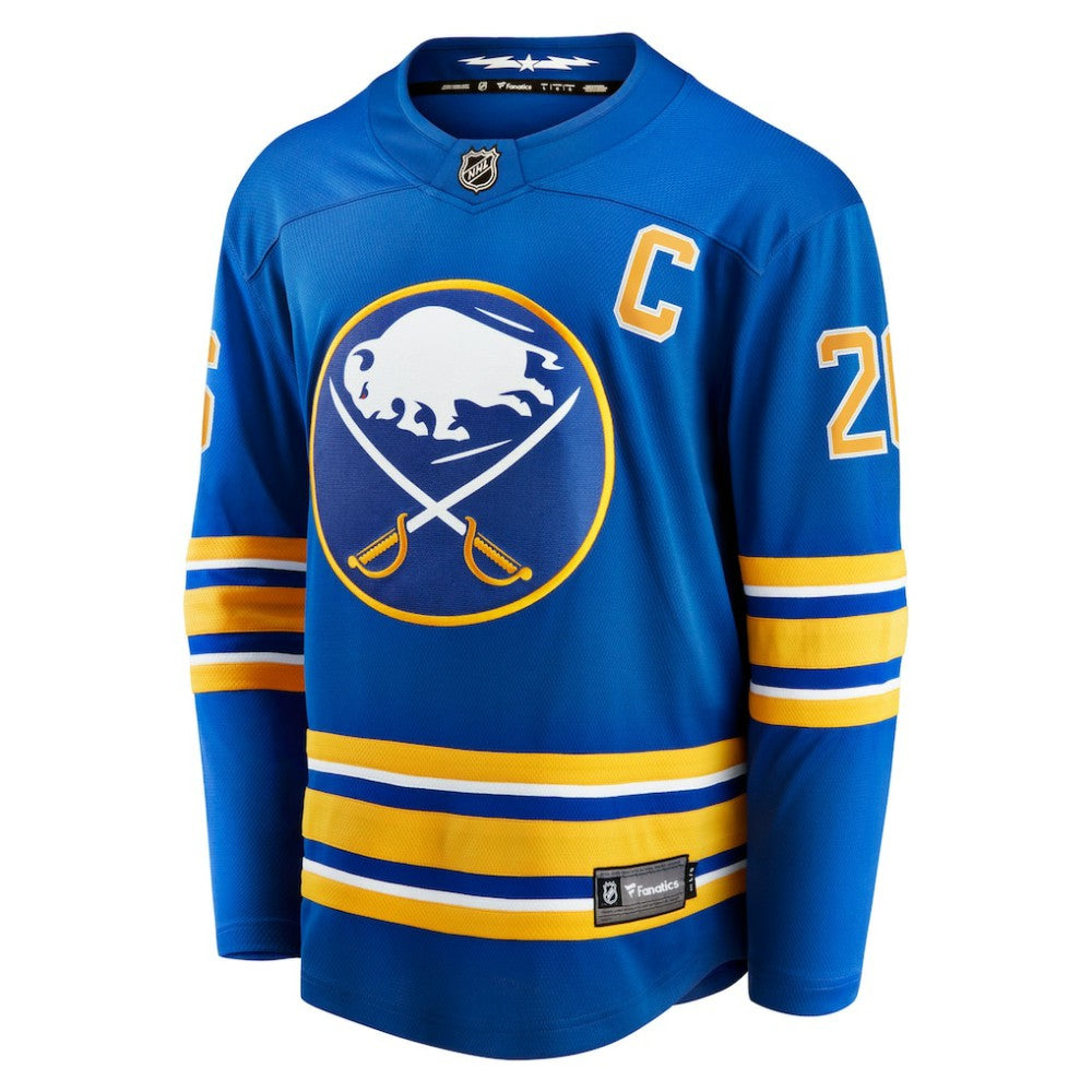 Rasmus Dahlin Buffalo Sabres Fanatics Home Captain Patch Breakaway Jersey -  NHL Jerseys