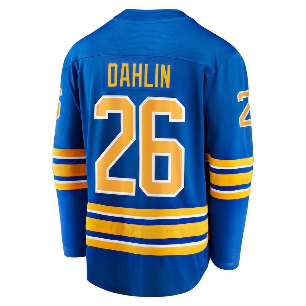 Rasmus Dahlin Buffalo Sabres Fanatics Home Captain Patch Breakaway Jersey -  NHL Jerseys