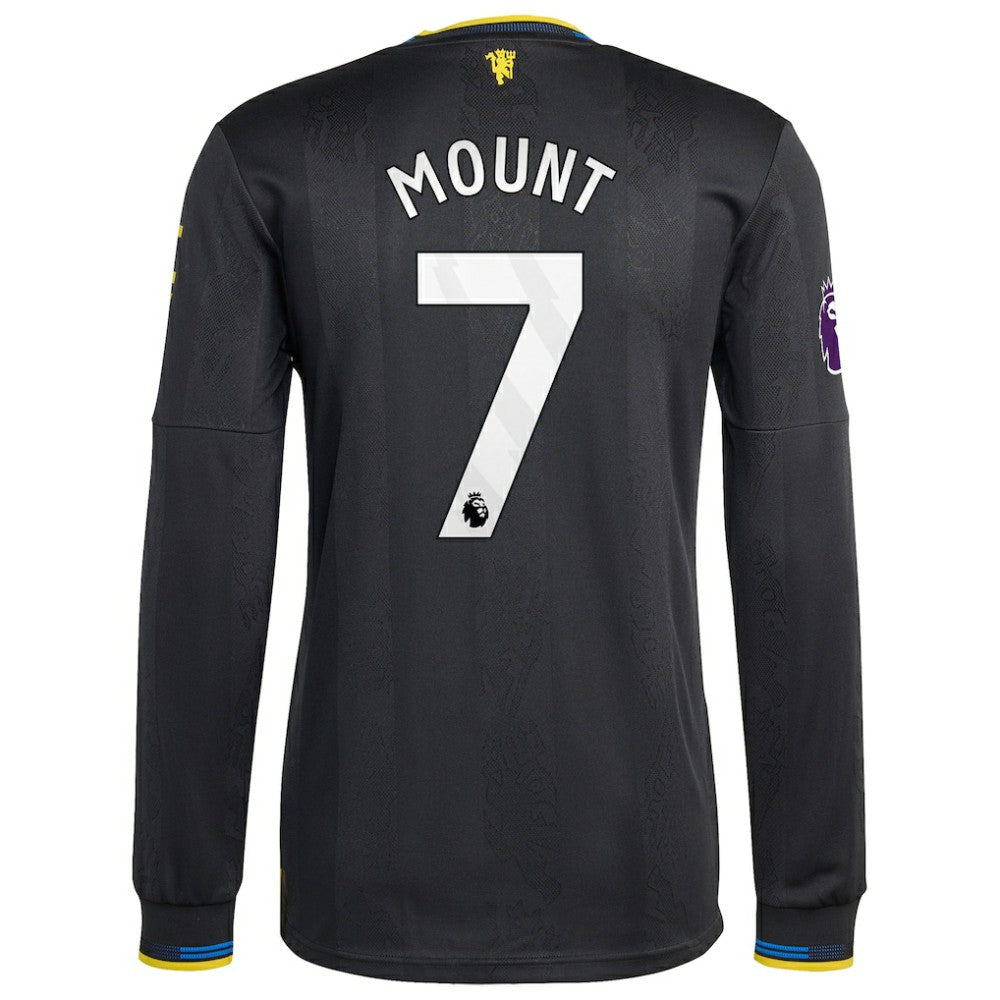 Mason Mount Manchester United 2025/26 Third Long Sleeve Player Jersey