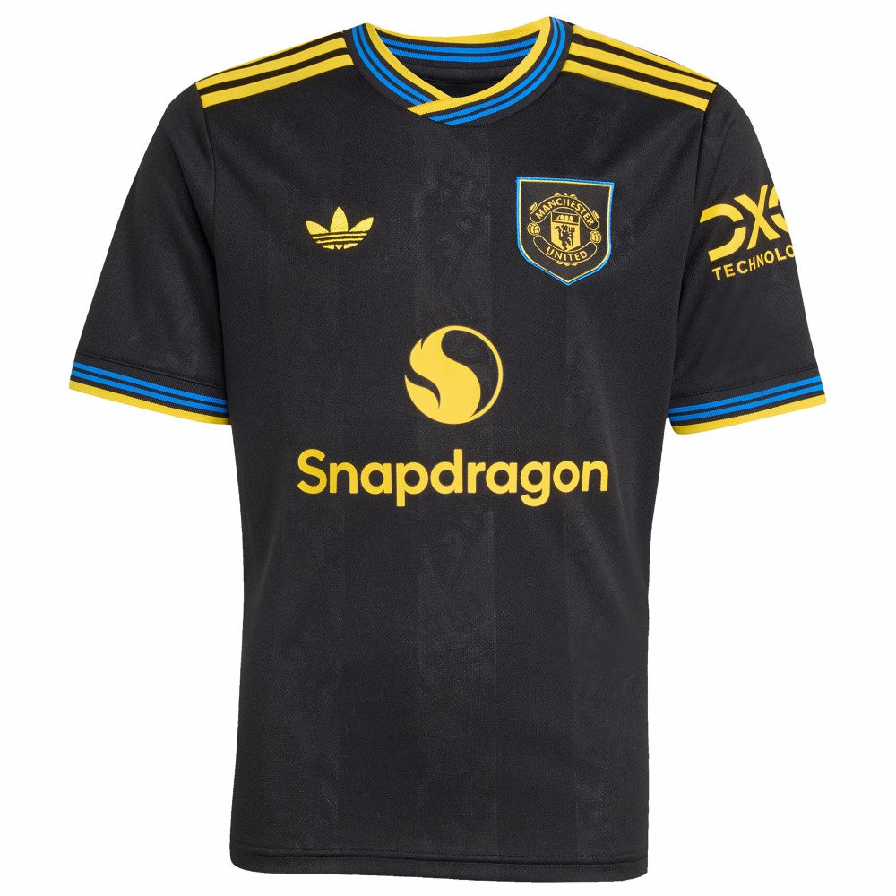 Bruno Fernandes Manchester United Youth 2025/26 Third Replica Player Jersey