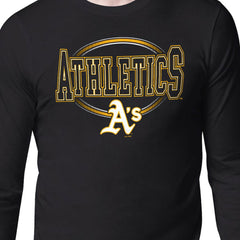 Athletics Starter Team Track Graphic Long Sleeve T-Shirt - MLB T-shirts