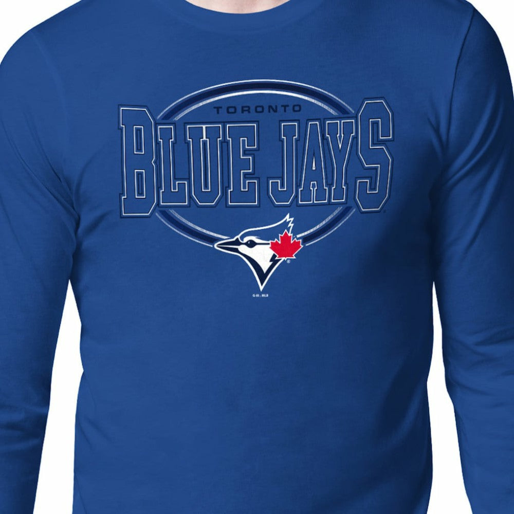 Toronto Blue Jays Starter Team Track Graphic Long Sleeve T-Shirt - MLB T-shirts