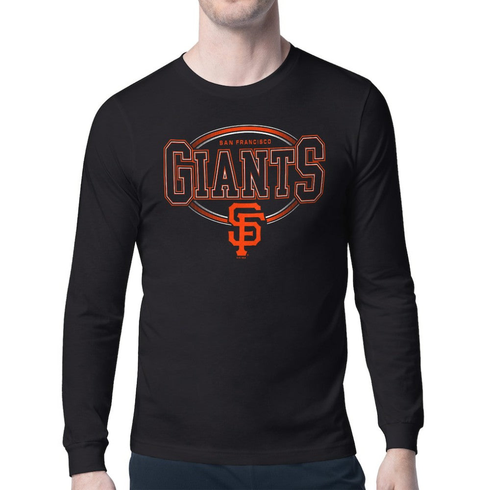 San Francisco Giants Starter Team Track Graphic Long Sleeve T-Shirt - MLB T-shirts