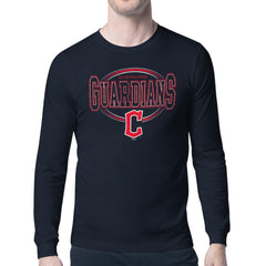 Cleveland Guardians Starter Team Track Graphic Long Sleeve T-Shirt - MLB T-shirts