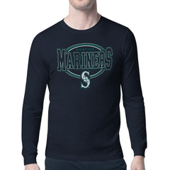 Seattle Mariners Starter Team Track Graphic Long Sleeve T-Shirt - MLB T-shirts