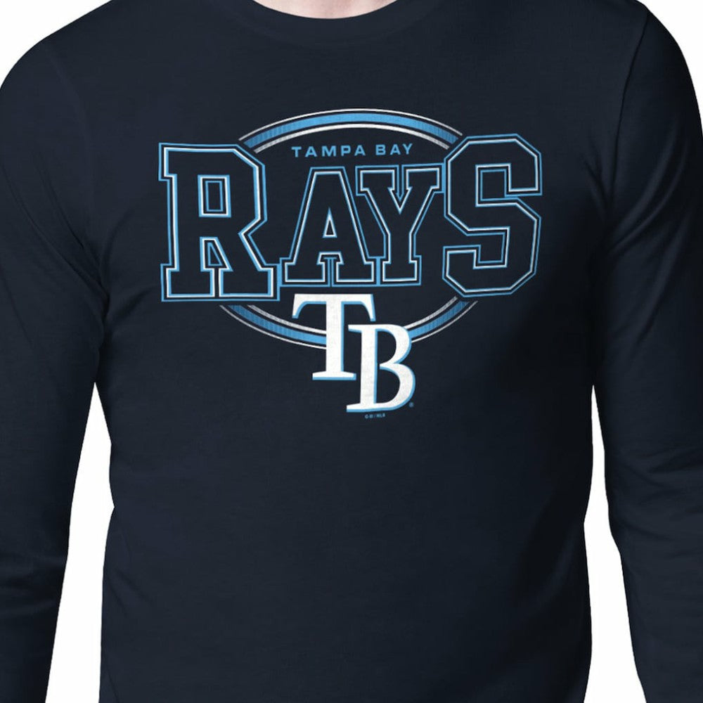 Tampa Bay Rays Starter Team Track Graphic Long Sleeve T-Shirt - MLB T-shirts