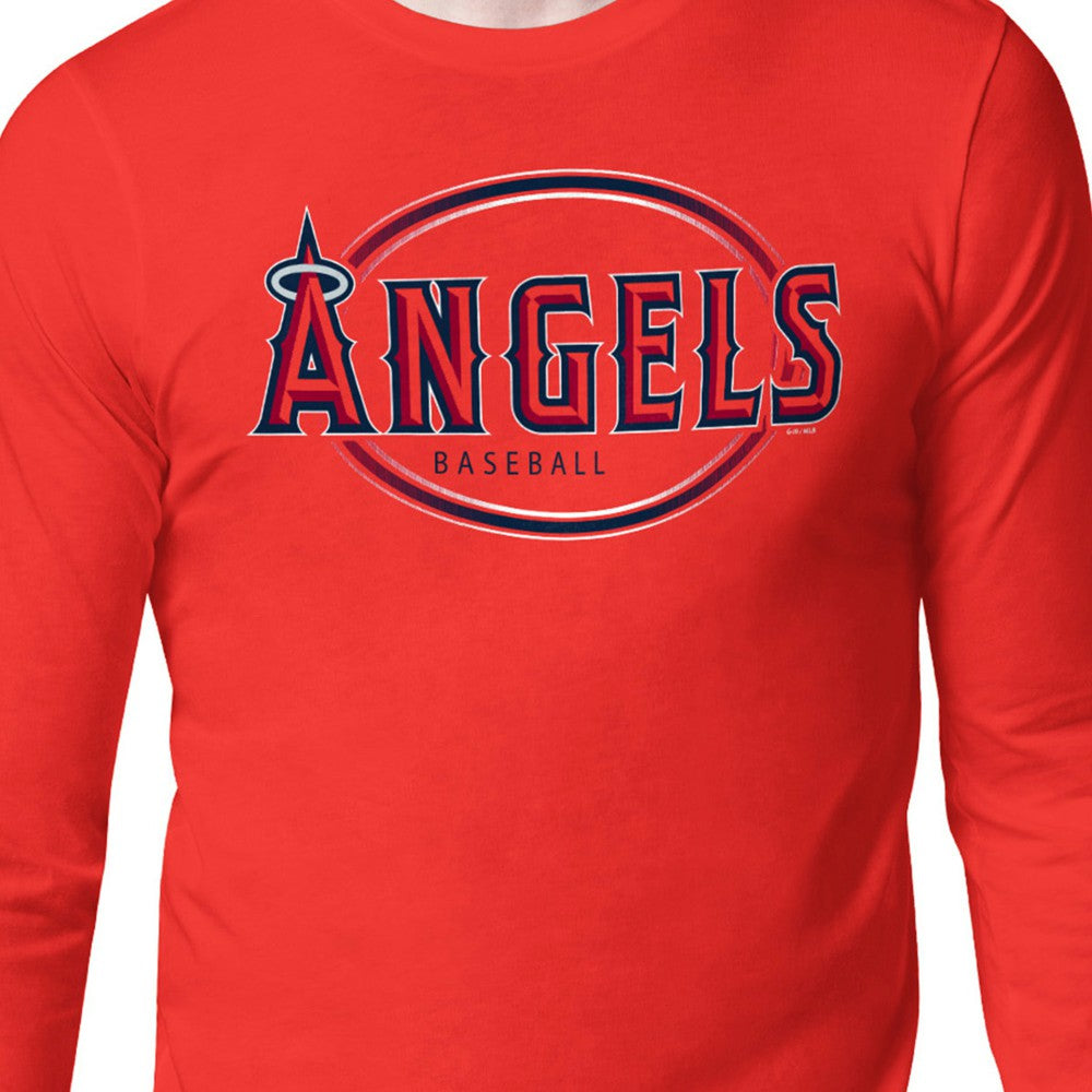 Los Angeles Angels Starter Team Track Graphic Long Sleeve T-Shirt - MLB T-shirts