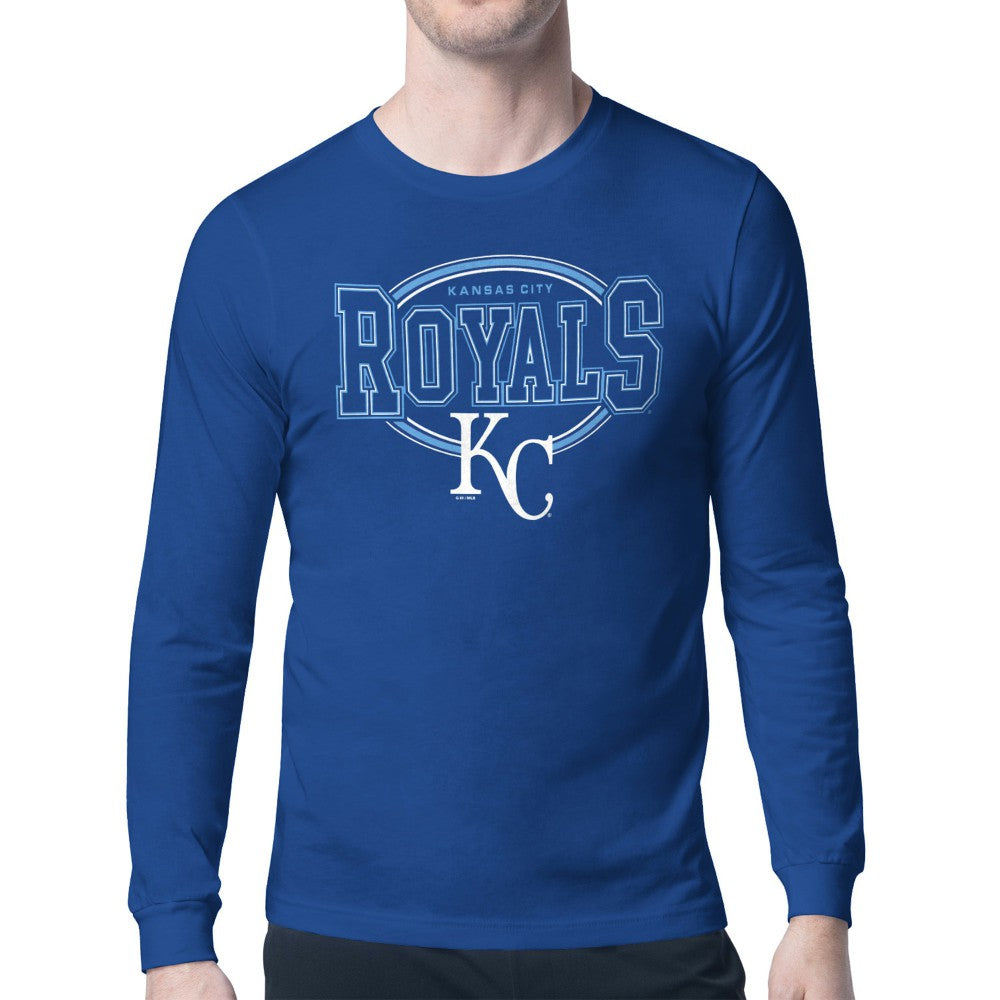 Kansas City Royals Starter Team Track Graphic Long Sleeve T-Shirt - MLB T-shirts