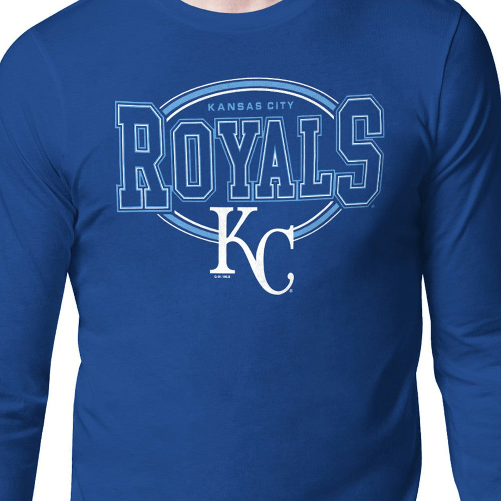 Kansas City Royals Starter Team Track Graphic Long Sleeve T-Shirt - MLB T-shirts