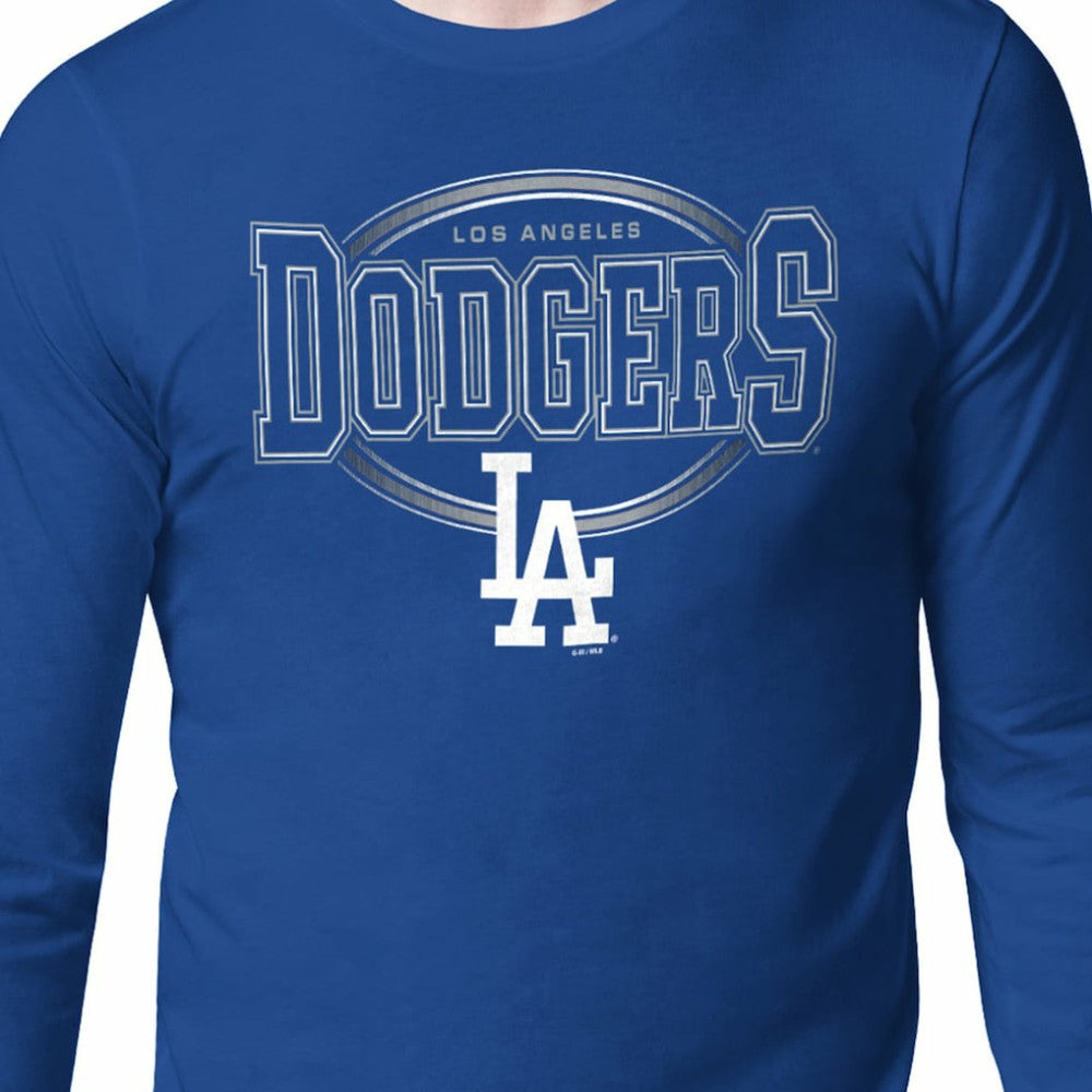 Los Angeles Dodgers Starter Team Track Graphic Long Sleeve T-Shirt - MLB T-shirts