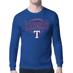 Texas Rangers Starter Team Track Graphic Long Sleeve T-Shirt - MLB T-shirts