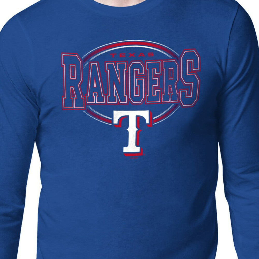 Texas Rangers Starter Team Track Graphic Long Sleeve T-Shirt - MLB T-shirts