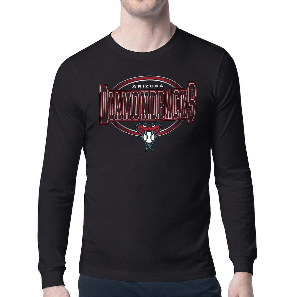 Arizona Diamondbacks Starter Team Track Graphic Long Sleeve T-Shirt - MLB T-shirts