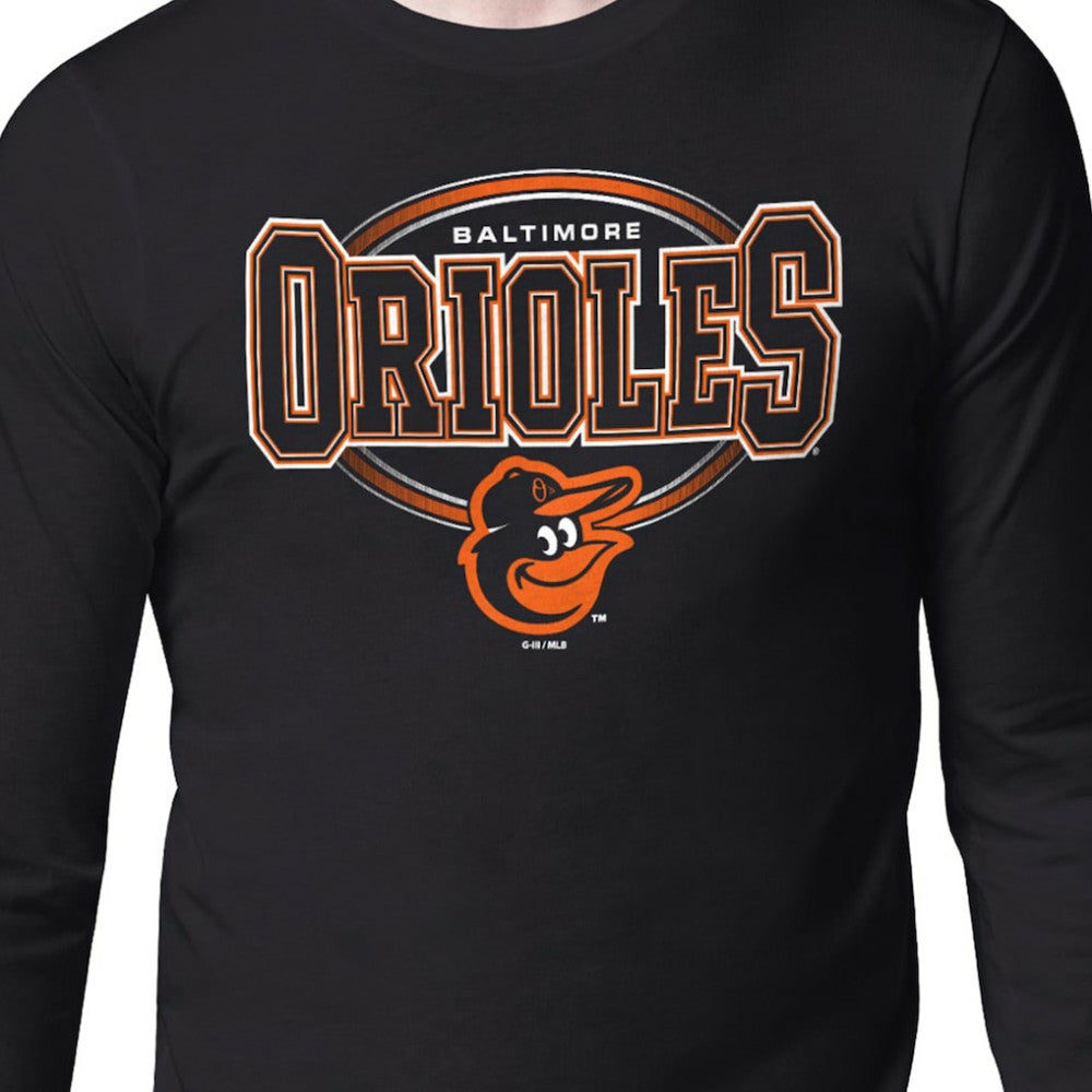Baltimore Orioles Starter Team Track Graphic Long Sleeve T-Shirt - MLB T-shirts