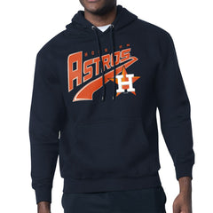Houston Astros Starter Modern Tailsweep Fleece Tri-Blend Pullover Hoodie - MLB Hoodies