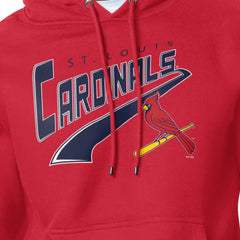 St. Louis Cardinals Starter Modern Tailsweep Fleece Tri-Blend Pullover Hoodie - MLB Hoodies