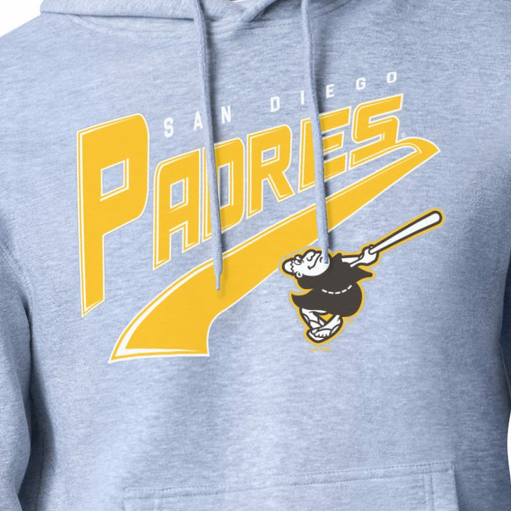 San Diego Padres Starter Modern Tailsweep Fleece Tri-Blend Pullover Hoodie - MLB Hoodies