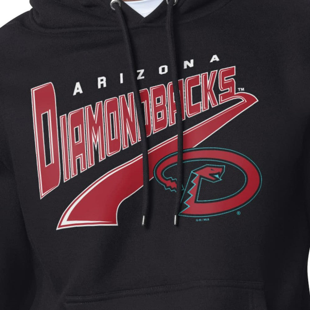 Arizona Diamondbacks Starter Modern Tailsweep Fleece Tri-Blend Pullover Hoodie - MLB Hoodies