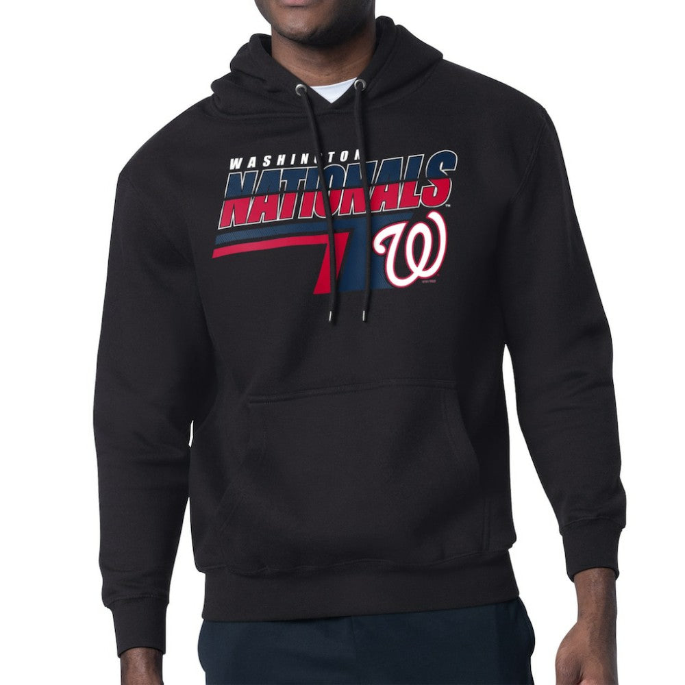 Washington Nationals Starter Logo Push Graphic Hoodie - MLB Hoodies