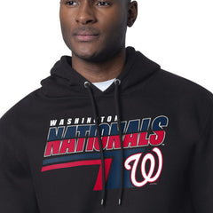Washington Nationals Starter Logo Push Graphic Hoodie - MLB Hoodies