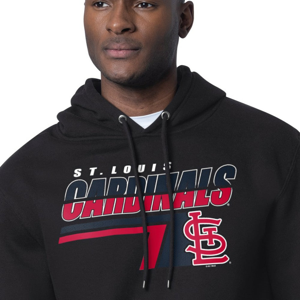 St. Louis Cardinals Starter Logo Push Graphic Hoodie - MLB Hoodies