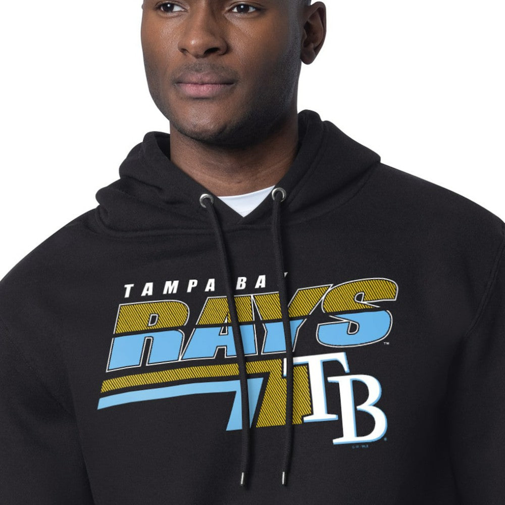 Tampa Bay Rays Starter Logo Push Graphic Hoodie - MLB Hoodies