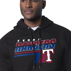 Texas Rangers Starter Logo Push Graphic Hoodie - MLB Hoodies