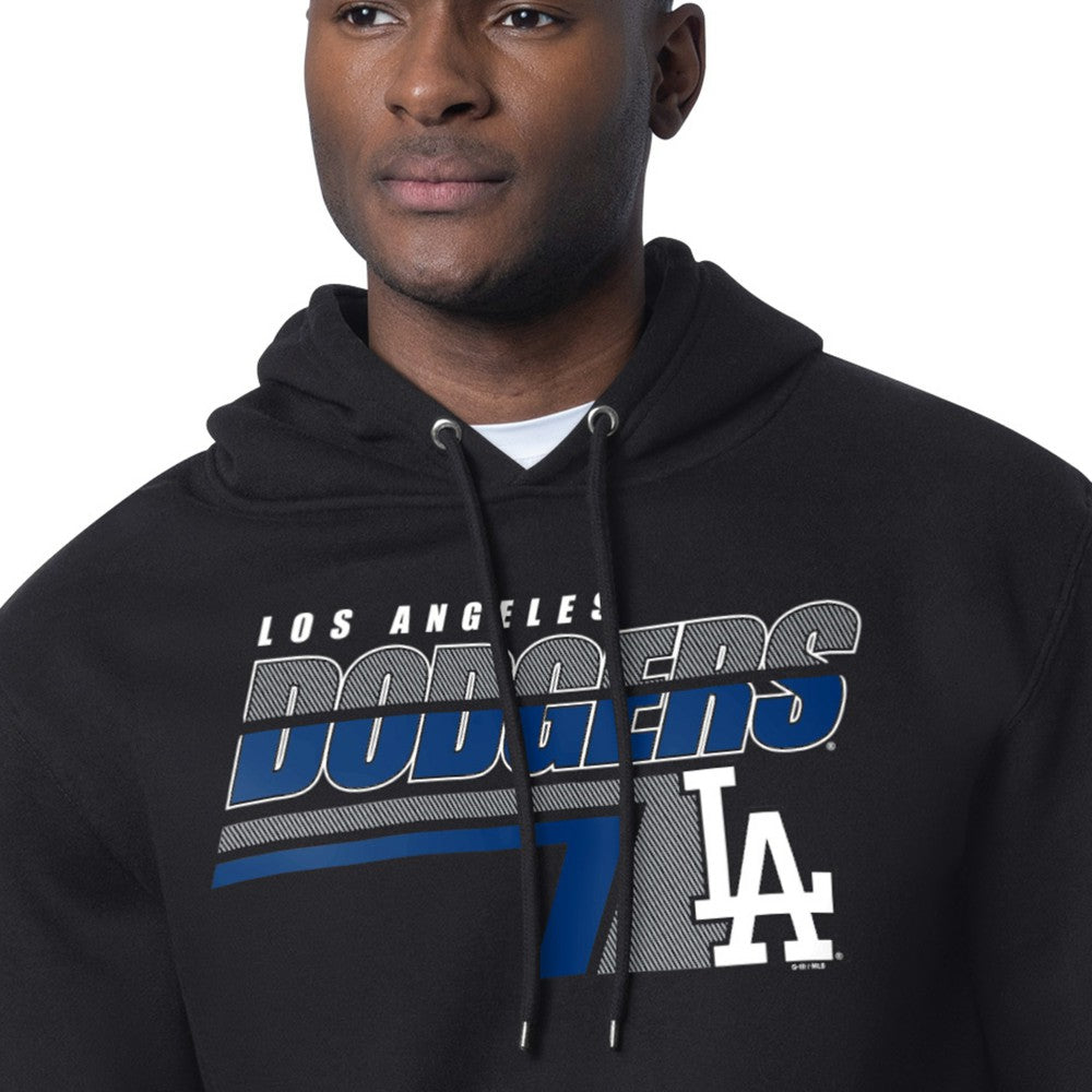 Los Angeles Dodgers Starter Logo Push Graphic Hoodie - MLB Hoodies