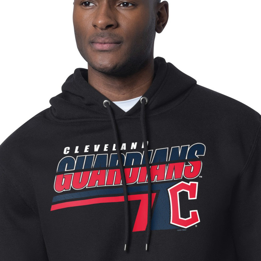 Cleveland Guardians Starter Logo Push Graphic Hoodie - MLB Hoodies
