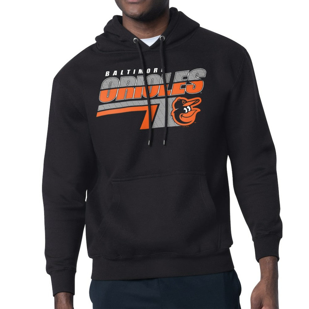 Baltimore Orioles Starter Logo Push Graphic Hoodie - MLB Hoodies
